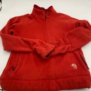 Mountain Hardwear  Red Fleece 1/2 Zip Size S
